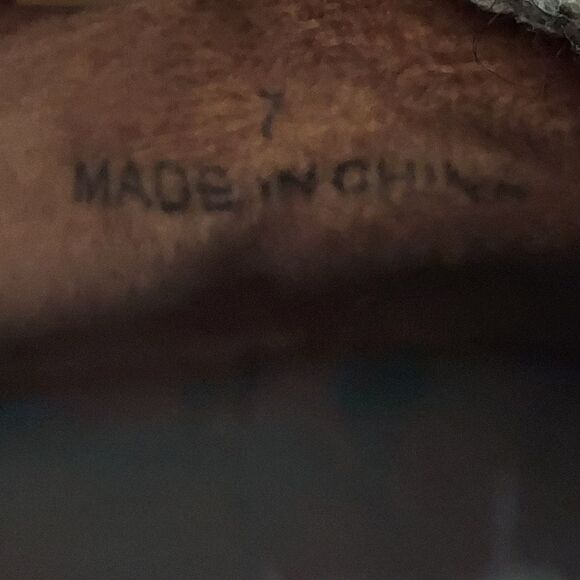 Blowfish MALIBU Boots Women's Comet Beige/Knit Tops Wedge Size 7 Lace-Up - Picture 11 of 11